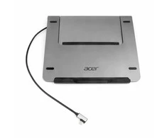 Acer | Stovas su 5 in 1 prijungimu | Sidabrinis | 270 x 45 x 300 mm | 2 metai
