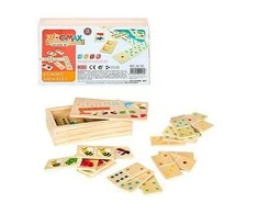 Woomax Domino 28 pcs Medžio