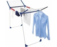 Leifheit Pegasus 200 Comfort Clothes horse wing Mėlyna, Baltas