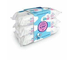 Sebamed kūdikių valomųjų servetėlių partija 3 x 60