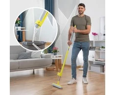 Du viename dulkių ir grindų šluostė su savaime išsigręžiančia kempine Wringop InnovaGoods
