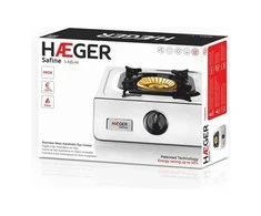 Kaitlentė Haeger dujinė turistinė viryklė Haeger Safine (90 mm)