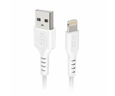 Kabelis USB->Lightning SBS, 2m, baltas