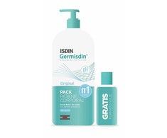 "Isdin Germisdin" originalus dušo gelis be muilo 1000 ml rinkinys 2 vnt