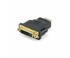 AV adapteris Equip HDMI - juodasis DVI- D (118909)