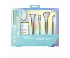 „Brighter Tomorrow“ rinkinys „EcoTools“: makiažo pagrindas „EcoTools“ + makiažo kaukė „EcoTools“ + difuziniai akių šešėliai „EcoTools“ + losjonas „EcoTools“ ir kempinėlė „Valiklis“ 7,39 ml + skaistalai „EcoTools“ + makiažo kempinėlė „Mėlyna“