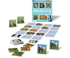 Ravensburger atminties žaidimas „Animal Babies memory®“, 2–8 žaid., nuo 4 m.
