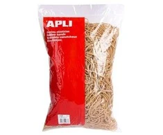 Gumelės Apli, 120x2mm, 1kg, natūralios spalvos