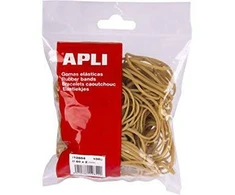 Kanceliarinės gumelės Apli, 80mmx2, 1kg