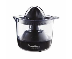 Sulčiaspaudė Citrusinių Vaisių Spaudiklis - Moulinex PC1208 Elektrinis Citrusinių Vaisių Spaudiklis 450ml Automatinis 2-Pusis Juodas
