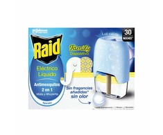 Elektrinis Prietaisas nuo Uodų Raid Family Šviesus 30 Naktis