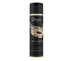 Orgie - „Sexy Therapy“ sensualinis masažo aliejus su vaisių ir gėlių afrodiziaku, 200 ml
