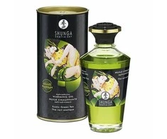Shunga - Aphrodisiac Warming Oil Žalias Tea 100 ml