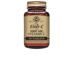 Solgar Ester-C Plus 1000 mg vitamino C tabletės - 30 vnt