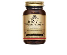 "Solgar Ester-C Plus" 500 mg vitamino C augalinės kapsulės - 50 vnt. pakuotėje