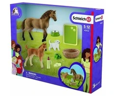 Schleich Horse Club 42432 Sarahs Cub priežiūros rinkinys