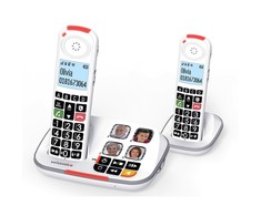 Swissvoice Fiksuotojo ryšio telefonas Swiss Voice XTRA 2355 DUO Balta