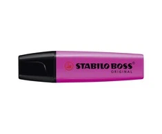 Fluorescencinis žymeklis Stabilo Boss Rožinė 10 vnt.