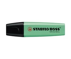 Fluorescencinis žymeklis Stabilo Boss Turkis 10 vnt.