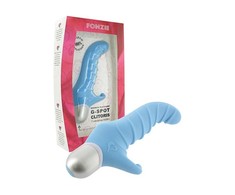 Feelz Toys Mėlyna FeelzToys Fonzie Mėlyna Dual Action Silicone Massager 16cm Violet