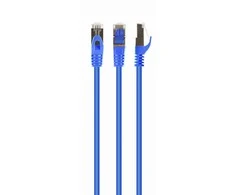 GEMBIRD PP6A-LSZHCU-B-10M patchcord RJ45 kat.6A SFTP LSZH 10m mėlynas