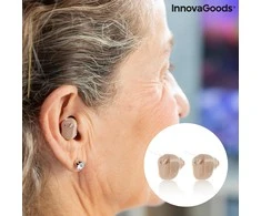 Klausos aparatas su priedais InnovaGoods Hearzy, smėlio spalvos