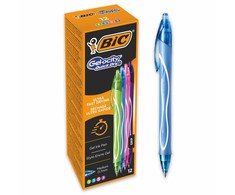 Bic Gelinis rašiklis Gel-Ocity Quick Dry, įvairių spalvų, pakuotėje 12 vnt.