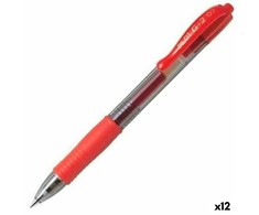 Pilot Pen Gelio rašiklis Pilot G-2 07 Raudona Kamuolys 0,4 mm (12 vnt.)
