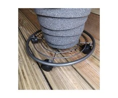 ProGarden Augalų padėklai su ratukais metalinė 35 cm