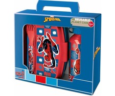 Stor Pikniko rinkinys Spiderman Midnight Flyer, 400 ml, įvairių spalvų