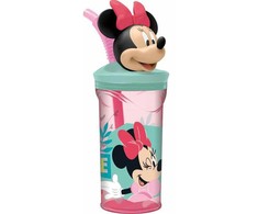 STOR Vandens butelis Minnie Mouse Being More Minnie Plastmasinis 360 ml