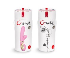 Rožinė Gvibe Grabbit Rožinė Intimate Device with Triple Motor System 18 cm