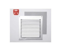 Fepre Ventiliacijos grotelės, 150 x 150 mm, su tinkleliu