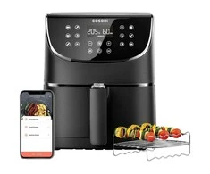 Cosori Smart CS158-AF-RXB karšto oro gruzdintuvė, 5.5l