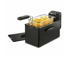 Gruzdintuvė Princess 182727 Juodas Fryer - Deep fryer - 3 L - 190 °C - Single - Juodas - Rotary