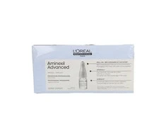 L'oreal Professionnel Aminexil Advanced ampulės, praturtintos dermatologinėmis veikliosiomis medžiagomis plaukams, 10 x 6 ml