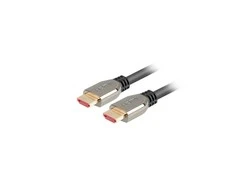 LANBERG HDMI M/M v2.1 cable 1m 8K 60Hz juodas
