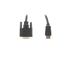 LANBERG CA-HDDV-20CU-0030-BK kabelis HDMI -> DVI-D 24+1 M/M Dual Link 4K 30Hz. juodas 3m