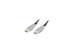 LANBERG HDMI v2.0 M/M cable 80m optical AOC juodas