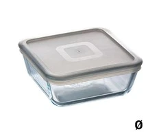 Pyrex Cook &amp; Freeze dubuo 2 litrai 20 cm permatomo stiklo