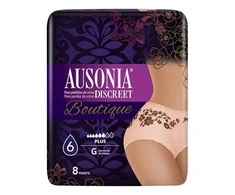 Ausonia Discreet Boutique Braguitas-Pants 8 vienetai