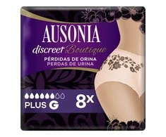 Ausonia Discreet Boutique Braguitas-Pants 8 vienetai
