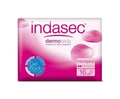 Indasec Dermoseda įklotai nuo šlapimo nelaikymo Micro Plus 16 vienetų
