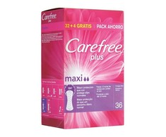 "Carefree Plus" įklotai 36 vienetai