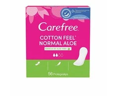 „Carefree Normal“ medvilninis apsauginis kremas nuo alavijo, 56 vnt.