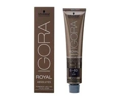 Ilgalaikiai dažai nuo senėjimo Igora Royal Absolutes Schwarzkopf Nº 6-60