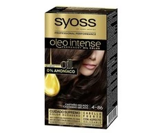 "Syoss Oleo Intense" ilgalaikiai permanentiniai plaukų dažai 4-86 Ledo rudos spalvos