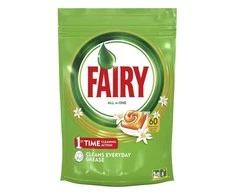 Indaplovės tabletės All in One Fairy (60 uds)