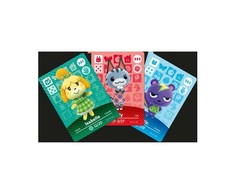 Nintendo Animal Crossing amiibo Kortelės Serija 4 (3vnt)
