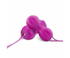 Nomi Tang IntiMate Kegel Set Plus Raudona Violet - Dual Weight Trainer Kit